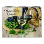 Large Size Wine Lovers Calendar カレンダー (カバー)