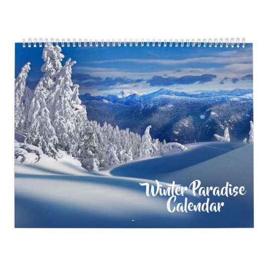 Large Size Winter Calendar カレンダー (カバー)
