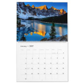 Large Size Winter Calendar カレンダー (1月 2027)
