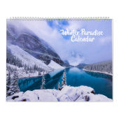 Large Size Winter Paradise Calendar カレンダー (カバー)