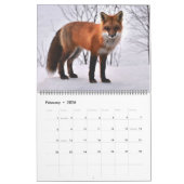 Large Size Yellowstone Calendar-Wildlife Calendar カレンダー (2月 2026)