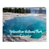 Large Size Yellowstone Park Calendar カレンダー (カバー)