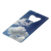 Large soft cloud クレジットカード栓抜き (正面アングル)