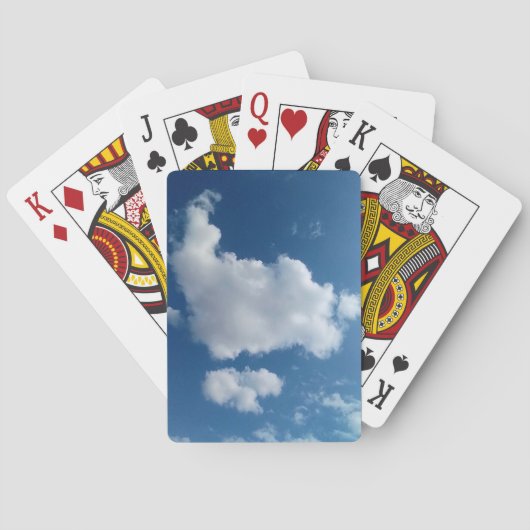 Large soft cloud トランプ (裏面)