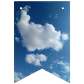 large soft cloud バンティングフラッグ (第1の旗)