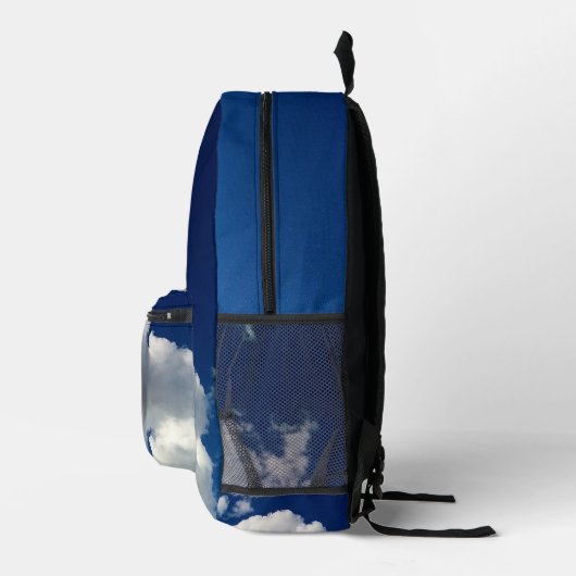 Large soft cloud プリントバックパック (右)