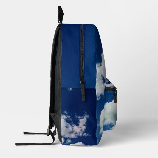 Large soft cloud プリントバックパック (左)