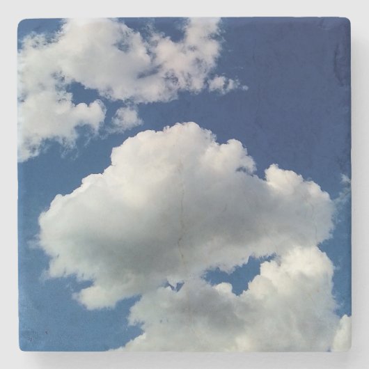 Large soft clouds ストーンコースター (正面)