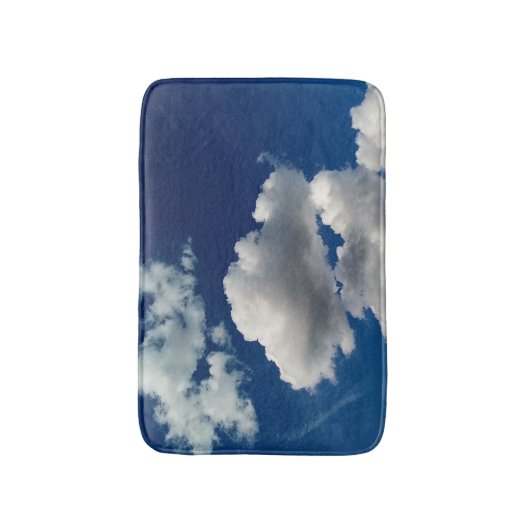 Large soft clouds バスマット (正面縦)