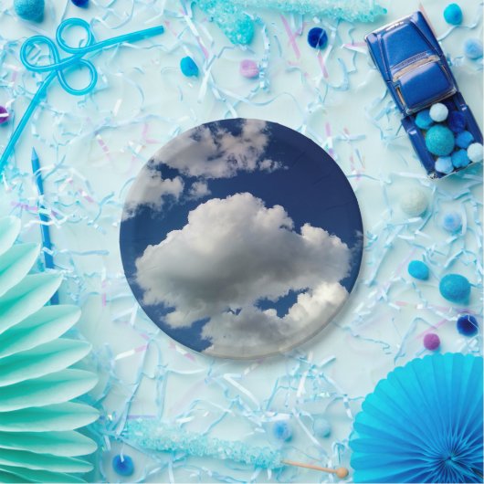 Large soft clouds ペーパープレート (パーティー)