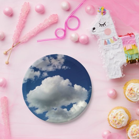 Large soft clouds ペーパープレート (パーティー)