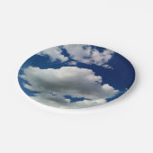 Large soft clouds ペーパープレート (アングル)