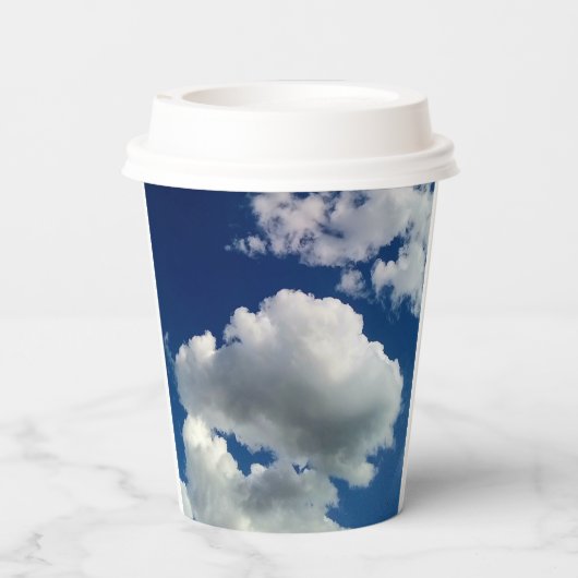 Large soft clouds 紙コップ (裏面)