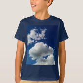 Large soft clouds tシャツ (正面)