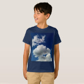 Large soft clouds tシャツ (正面フル)