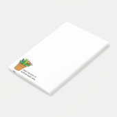 Large Teacher Post-Its with Name Personalization  ポストイット (アングル)