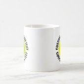 Large Text & ピックルボール 11oz カスタム熱変化マグ モーフィングマグカップ (中央)