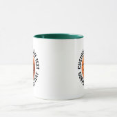 Large Text HUN. GREEN Combo 11oz カスタムバスケットボール マグカップ (中央)