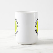 Large Text & Pickleball 15oz カスタム変色マグ モーフィングマグカップ (中央)