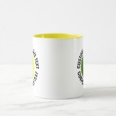 Large Text YELLOW Combo 11oz カスタムテニスマグ マグカップ (中央)