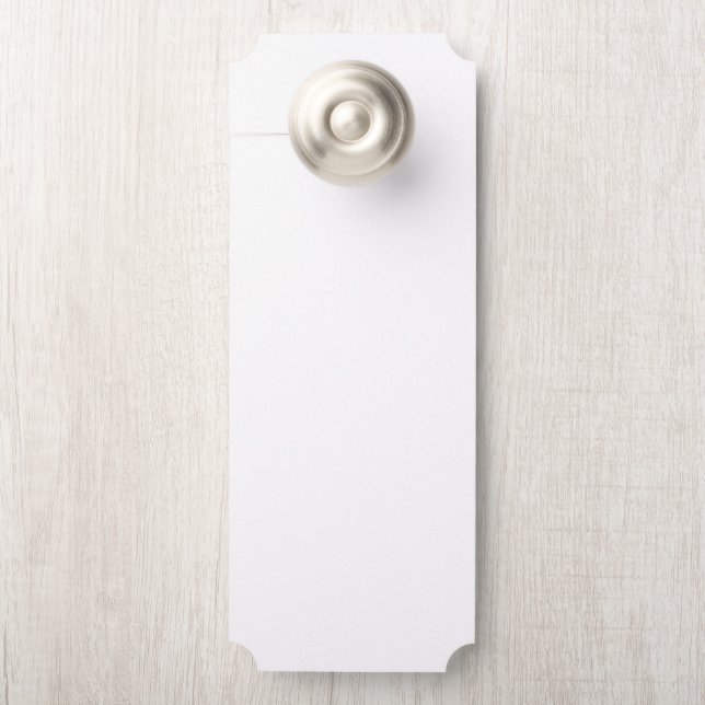 Large Ticket Door Hanger for Home or Office Use ドアノブサイン (ノブ)