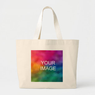 Large Tote Bags Your Image Photo Logo Here ラージトートバッグ