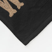 Large Walleye With Fishing Lure Drawing Walleye Wh フリースブランケット (角)