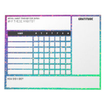 Large Weekly Clusics Trackerメモ帳