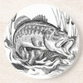 Largemouth bass コースター (正面)