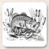 Largemouth Bass コースター (正面)