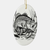 Largemouth bass セラミックオーナメント (右)