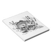 Largemouth Bass ノートパッド (アングル)