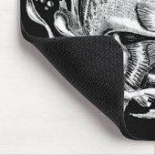 Largemouth bass マウスパッド (コーナー)