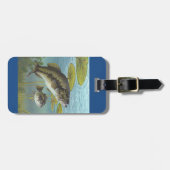 Largemouth Bass ラゲッジタグ (正面横)