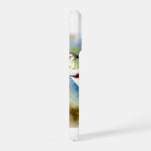 Largemouth Bass 200824AREF147 - Watercolor iPhoneケース (右側面)