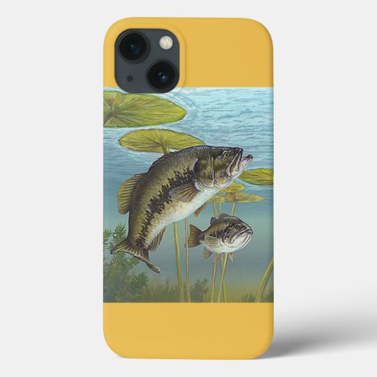 Largemouth Bass Case-Mate iPhoneケース (裏面)