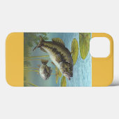 Largemouth Bass Case-Mate iPhoneケース (裏面 (横))