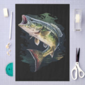 Largemouth Bass Fishing 薄葉紙 (クラフト)