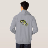 Largemouth bass Hoodie パーカ (裏面フル)
