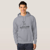 Largemouth bass Hoodie パーカ (正面フル)