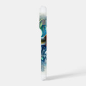 Largemouth Bass Serenity 310824AREF151 - Watercolo iPhoneケース (左側面)