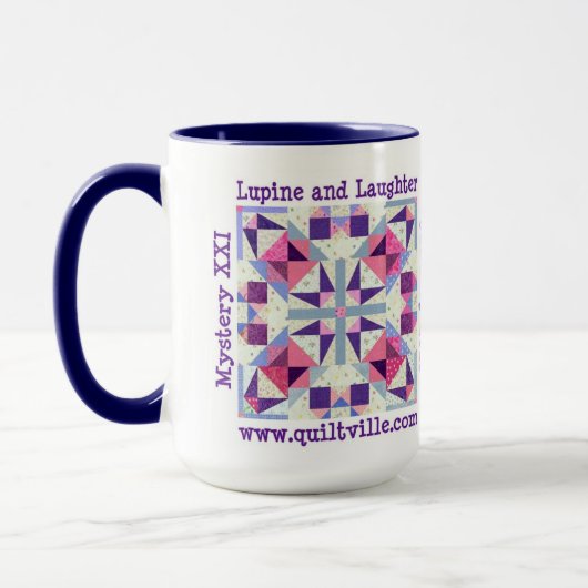 Larger mug for Lupine and Laughter マグカップ (左)