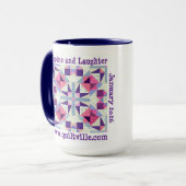 Larger mug for Lupine and Laughter マグカップ (正面左)
