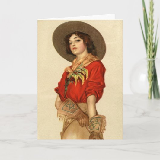 Lariatの少女 カード (正面)