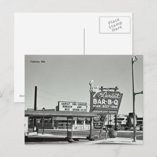 Lariat - Yakima、WA ポストカード (正面/裏面)