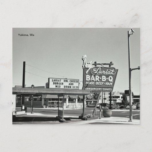 Lariat - Yakima、WA ポストカード (正面)