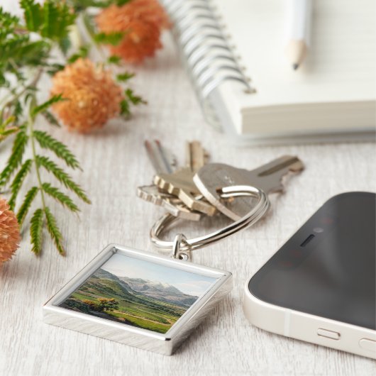 Larissaとババの間で見られるオリンポスの山、p キーホルダー (側面)