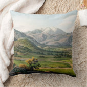 Larissaとババの間で見られるオリンポスの山、p クッション (ブランケット)