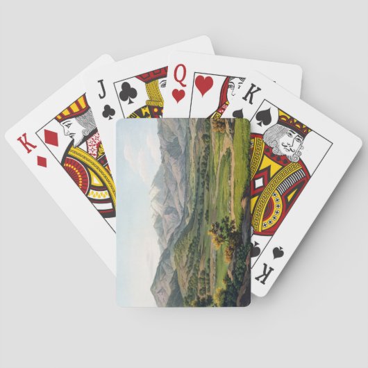 Larissaとババの間で見られるオリンポスの山、p トランプ (裏面)