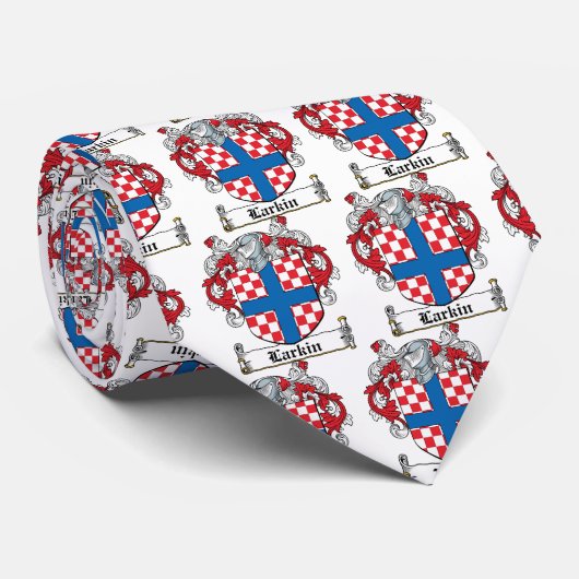 Larkinの家紋 ネクタイ (ロール)